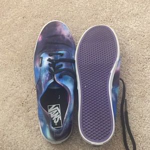NEW SALE-WORN ONCE galaxy vans